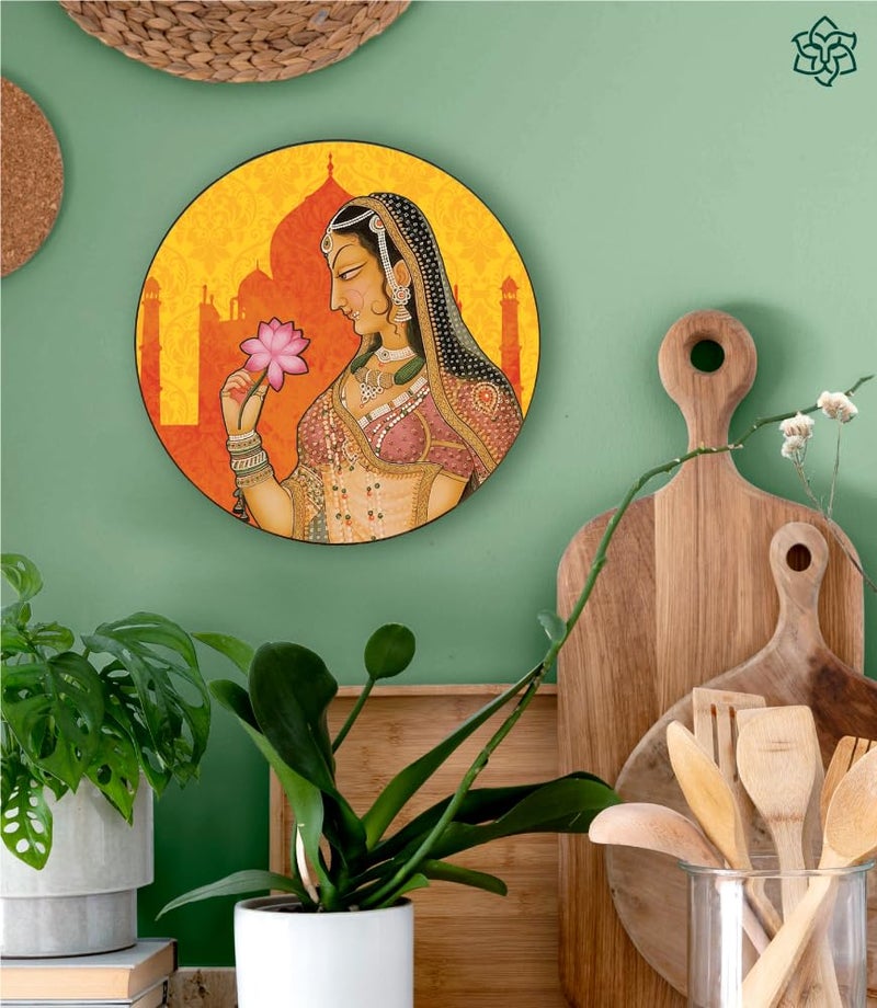 MaatirDesigns Taj Mahal mumtaz Wall Decor Plate - Image 5