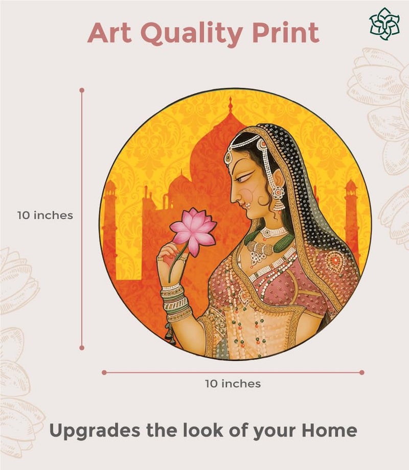 MaatirDesigns Taj Mahal mumtaz Wall Decor Plate - Image 4