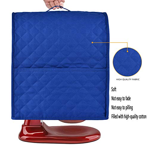 NALAN Stand Mixer Cover compatible with Kitchenaid Mixer, Fits All Tilt Head & Bowl Lift Models,Pure Cottot,Fine, Soft, Not Easy to Fade, Not Easy To Pilling. (Fits for 4.5-Quart and All 5-Quart, Blue) - Image 2