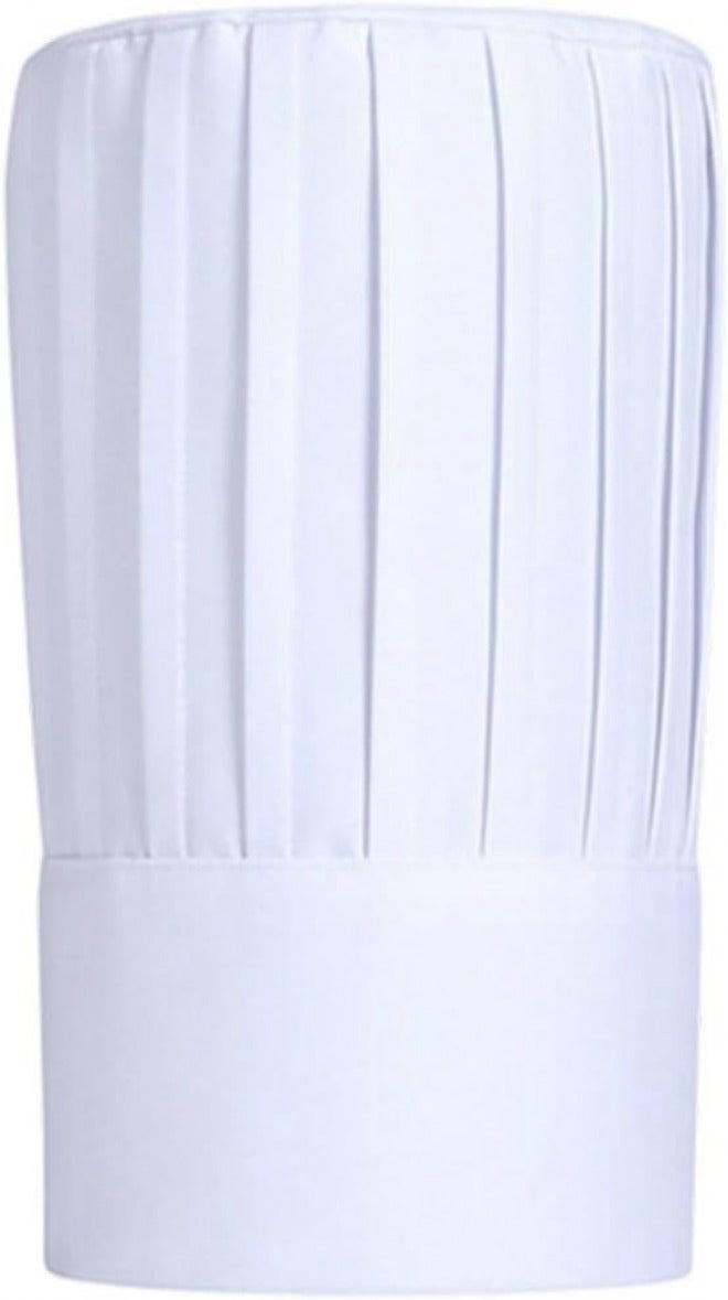 Tall Chef Hat Breathable Kitchen Food Restaurants Cooking BBQ Chef Cap Adjustable Elastic Tape Baker for Men Women Adult - Image 1