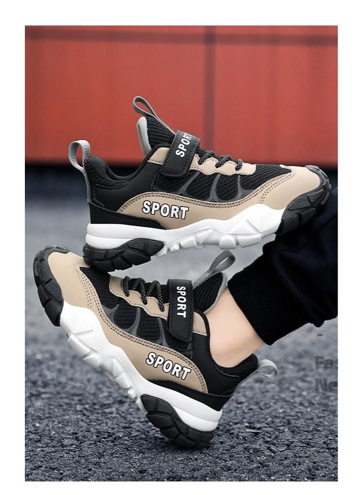 SPORT Children Sneakers for Boys Mesh Breathable Running Sports Shoes Kids Girls Flat Casual Shoes - Image 4