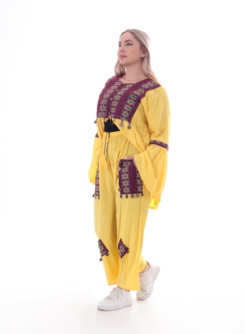 BEBO Women's embroidery pants set  - Image 1