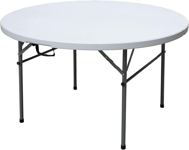 Wide range expanded design Round Folding Buffet Table 120cm All preference matching build - Image 1