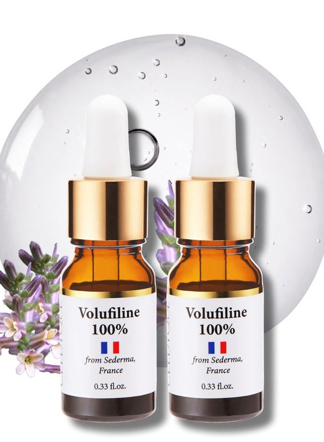 CELDYQUE 100% Pure Volufiline Concentrate Serum 2ea - Skin Firming Solution & Clinically Proven | Anti-Wrinkle, Enhances Facial Contours, Boosts Collagen for Sagging Mature Skin Korean Skincare - Image 1