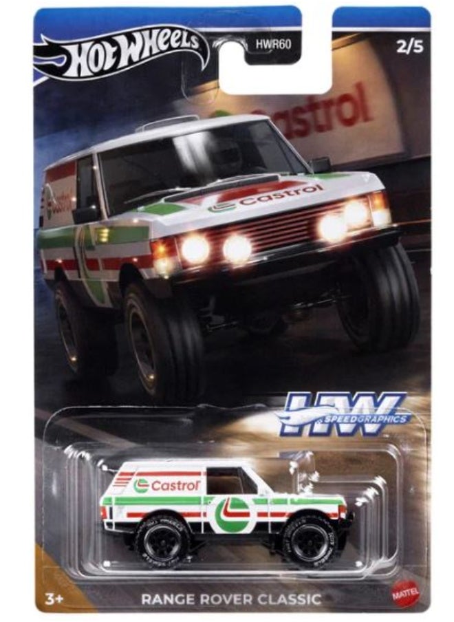 HW Themed Auto Speed Graphics - 1 Piece Only, Assorted