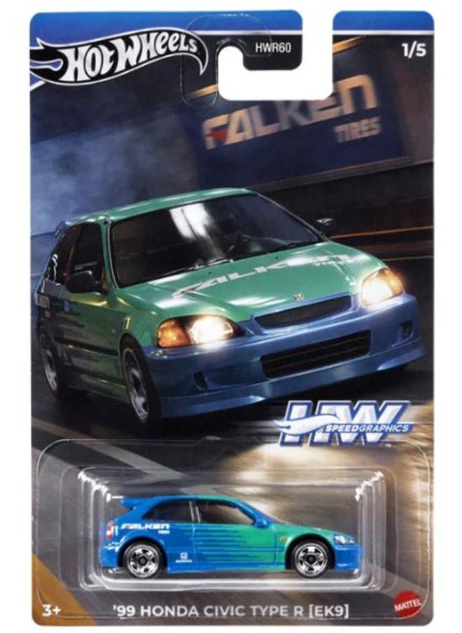HW Themed Auto Speed Graphics - 1 Piece Only, Assorted