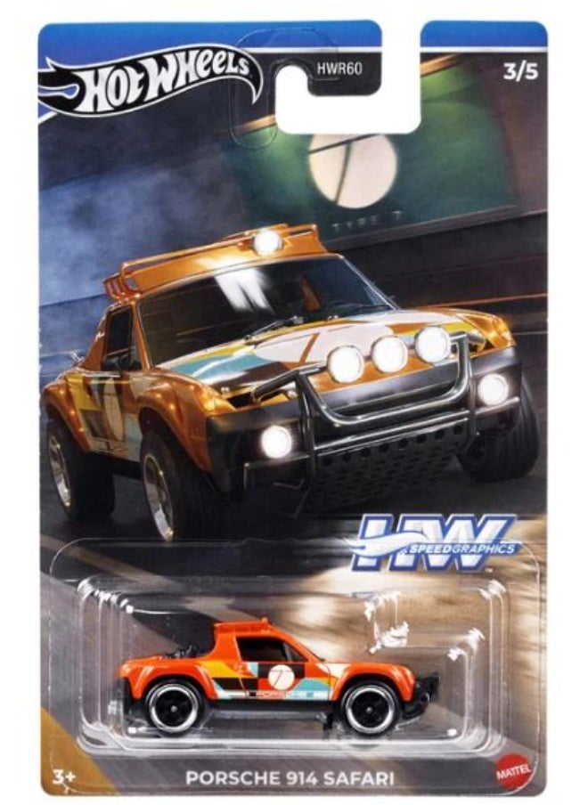 HW Themed Auto Speed Graphics - 1 Piece Only, Assorted