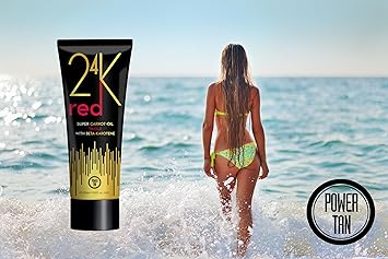 Power Tan 24K Red Tingle Sunbed Tanning Lotion Accelerator 250ml - Image 2