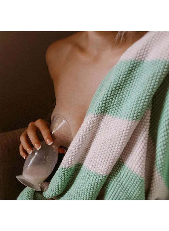 هاكا Silicone Breast Pump With Suction Base And Silicone Cap 100 ML
