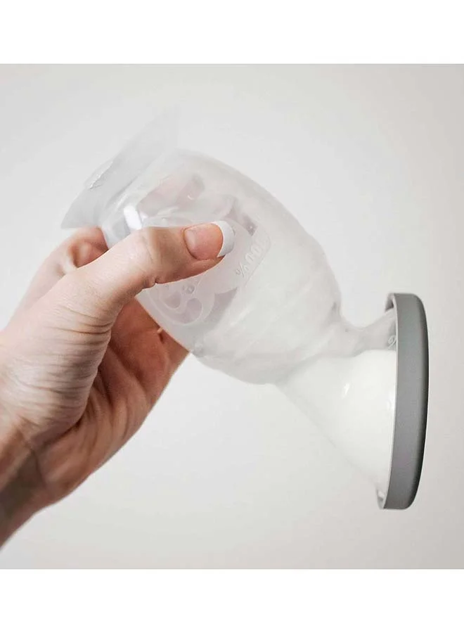 هاكا Silicone Breast Pump With Suction Base And Silicone Cap 100 ML