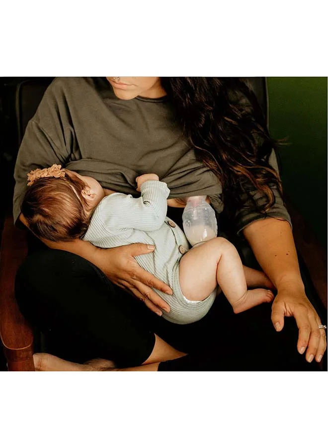 هاكا Silicone Breast Pump With Suction Base And Silicone Cap 100 ML