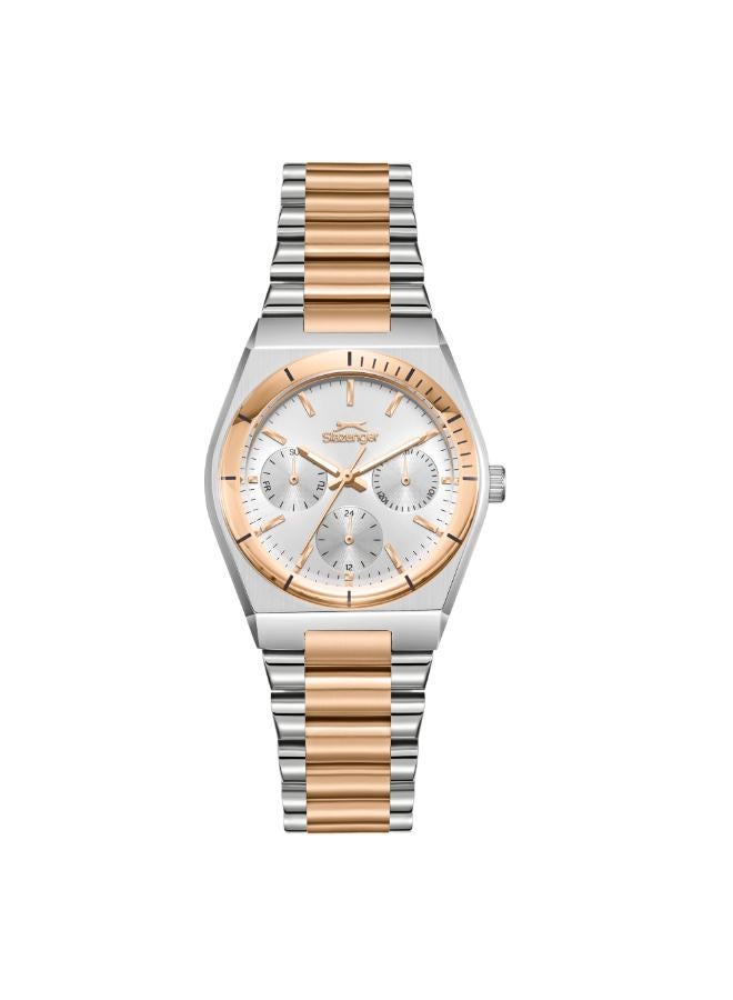 سلازنجر ساعة نسائية معدنية متعددة الوظائف  مم - Image 1