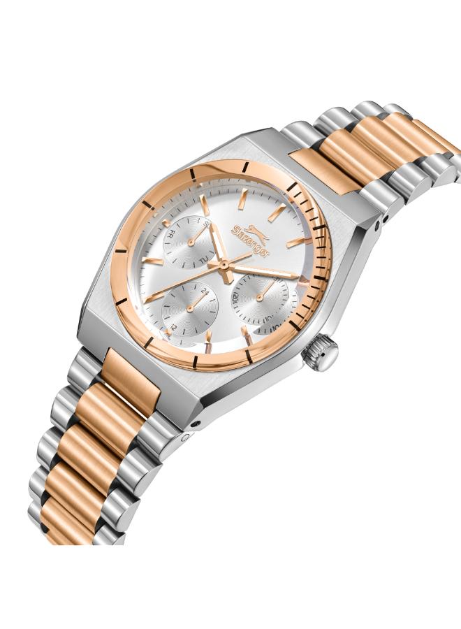 سلازنجر ساعة نسائية معدنية متعددة الوظائف  مم - Image 2
