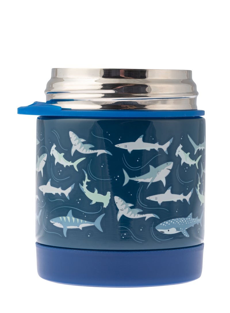 Stephen Joseph Insulated Food Jar - Shark - Image 3