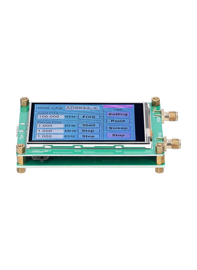 Touching Screen DDS Module Signal-Generator 10Bit DAC Sinewave Squarewave Triangularwave Signal Generator Module