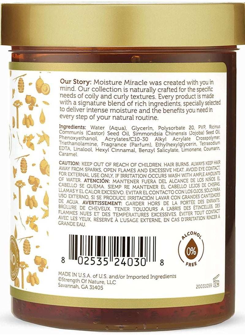 African Pride Moisture miracle aloe and coconut water hydrate and hold curl defining gel  - Image 2
