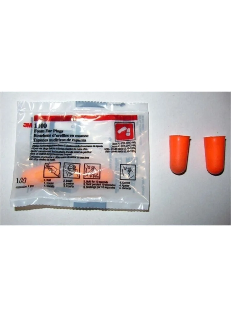 ثري ام 1100 Ear Click 5 Pairs Noise Sound Canceling