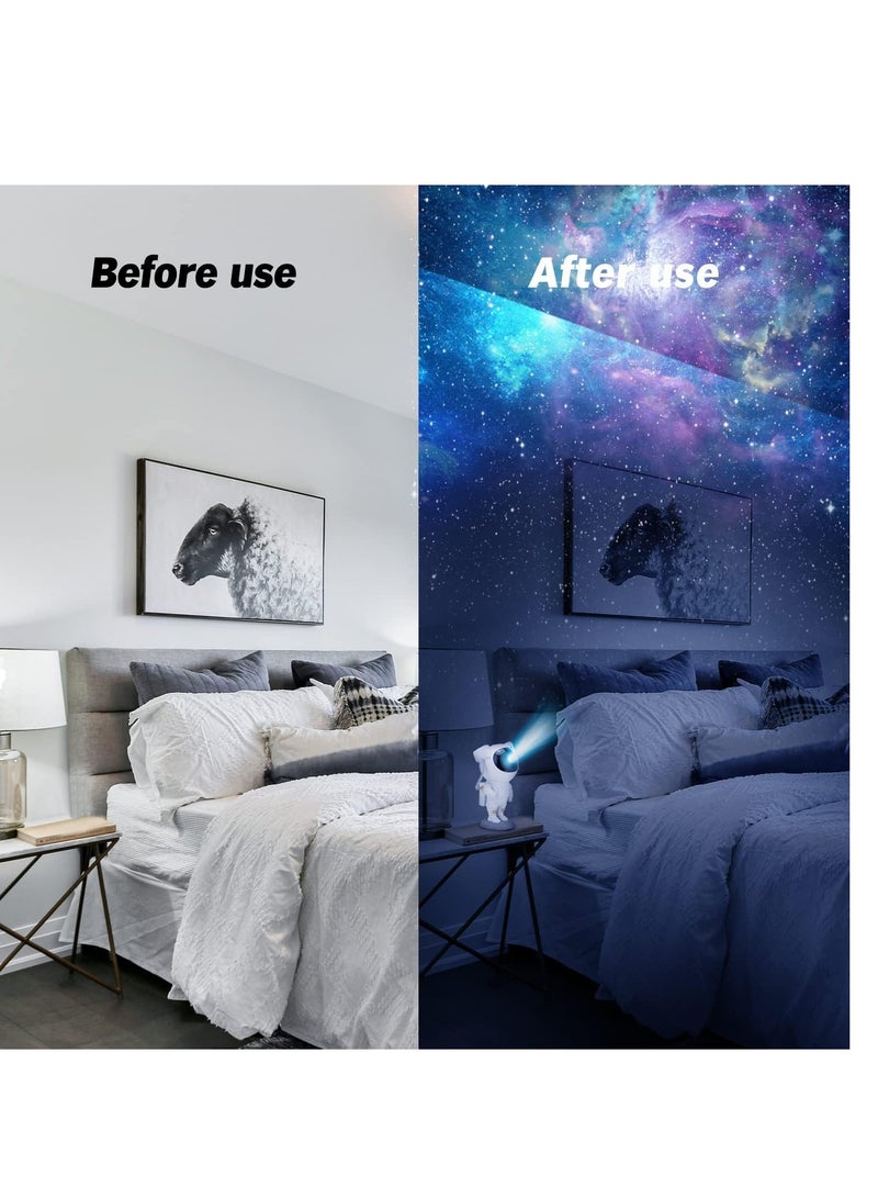 ELTRAZONE Star Projector Night Lights,Kids Room Decor Aesthetic,Astronaut Nebula Galaxy Projector Night Light,Remote Control Timing and 360°Rotation Magnetic Head,Lights for Bedroom,Gaming Room Decor - Image 5