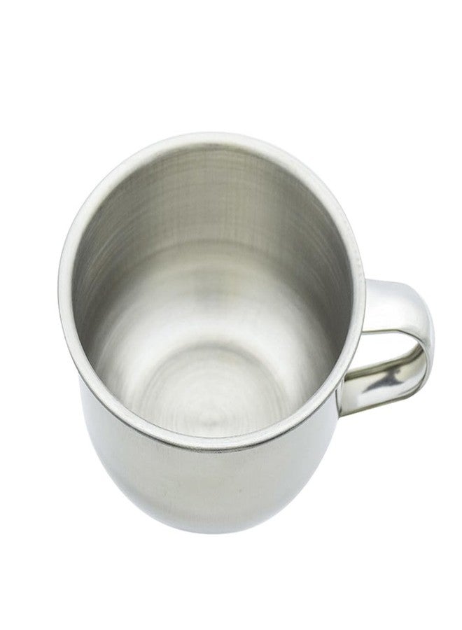 lasenersm 1 Piece Stainless Steel Shaving Soap Bowl with Handle Shaving Soap Mug Bowl Shaving Bowl Shaving Foam Bowl Shaving Cream Bowl For Men, 3.46 x 1.97 Inches, Silver - Image 1