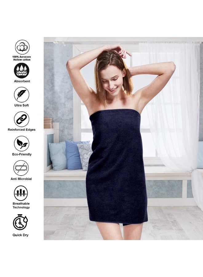Lavish Touch 100% Combed Cotton Washcloths (12 Pack, 33 x 33 cms) - 600 GSM, Face towel Set Highly Absorbent Quick Dry and Soft Towels - Image 5