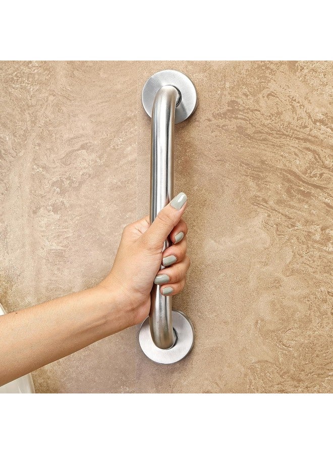 Fortune شريط دعم من الفولاذ المقاوم للصدأ FORTUNE للحمام وحوض الاستحمام مثبت على الحائط - مقبض توازن - قضيب منشفة - (8 بوصة، عبوة من 1) - Image 1