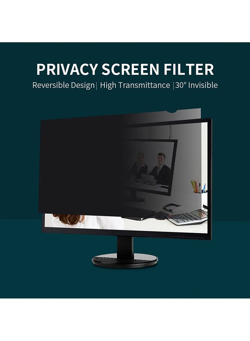 Green Tiger Privacy Screen Filter Reversible High-transmittance 30° Invisible Anti-UV Anti-glare Film for 27'' Monitor with 16:9 Aspect Ratio - Image 3