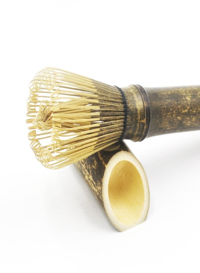 ELITEA Matcha Whisk Long Handle Chasen Purple Bamboo Whisk Narrow for Everyday Use Cups Mugs - Image 2