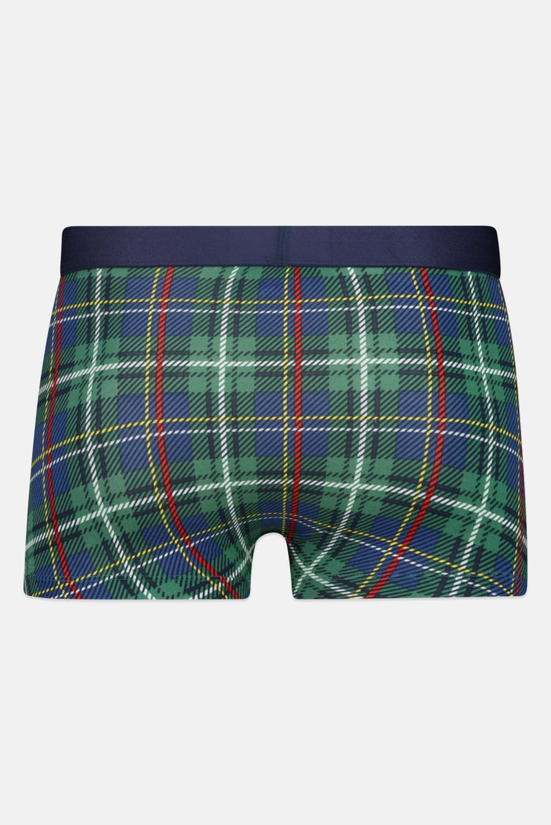 Jack Jones Men Plaid Trunks, Multicolor  - Image 2
