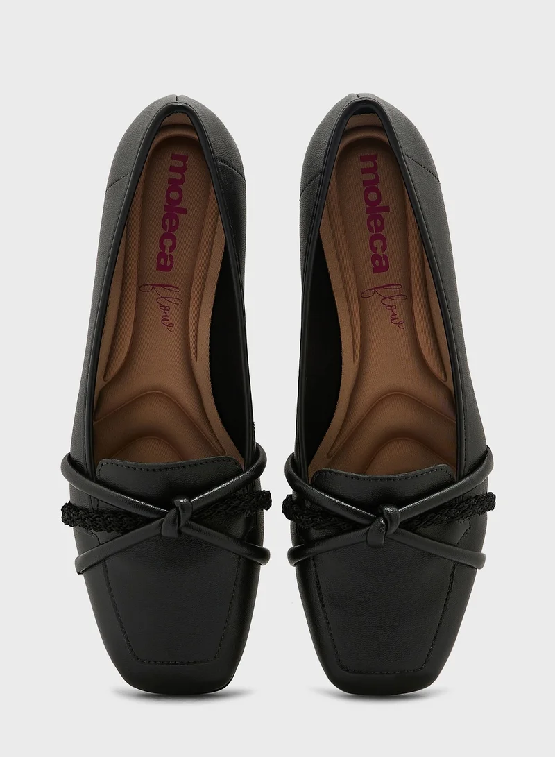 MOLECA Bianca Close Toe Ballerinas