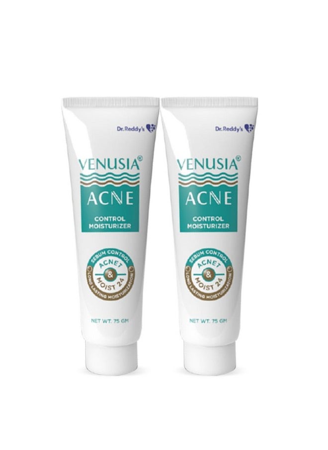 VENUSIA - Acne Lotion By Dr. Reddy'S |Non-Comedogenic & Oil Free Lotion | Sebum Control | Easy To Apply And Quick Absorption - 75Gm - Pack Of 2 - Image 1