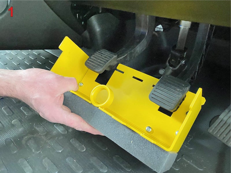Milenco Milenco Sold Secure Clutch Brake Pedal Lock for Ducato, Boxer & Relay Motorhome (2016 Model onwards)  - Image 2