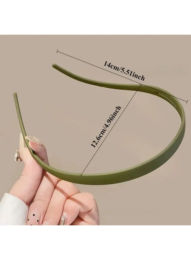 4pcs Women U Shaped Anti Slip Headbands Minimalist Fashion Versatile Durable Hair Accessories - Image 4