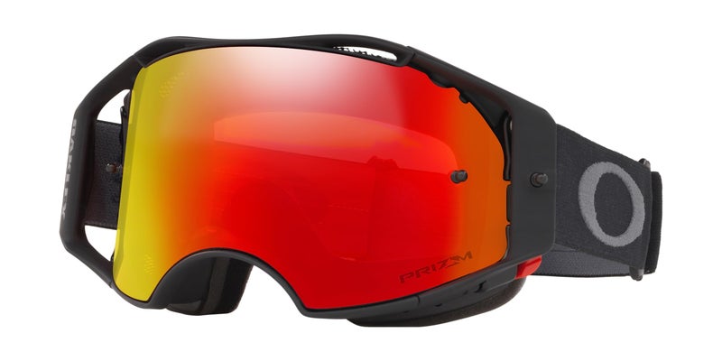 OAKLEY نظارات أوكلي إيربريك MTB أسود غون ميتال مع عدسات PRIZM تريل تورش