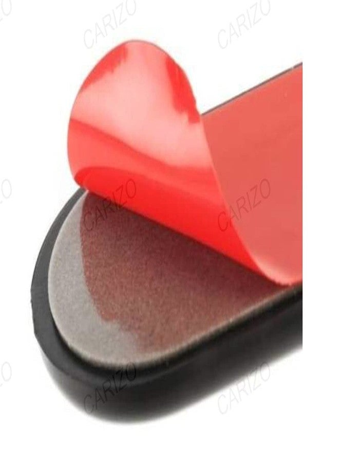CARIZO Stick-on Rectangular Reflectors - Safety Spoke Reflective Quick Mount Custom Accessories 3M Adhesive Reflector for Cars, Trailer, Motorcycle, Trucks, Boat, Bicycle and Bike (Red, Set of 2) - Image 3