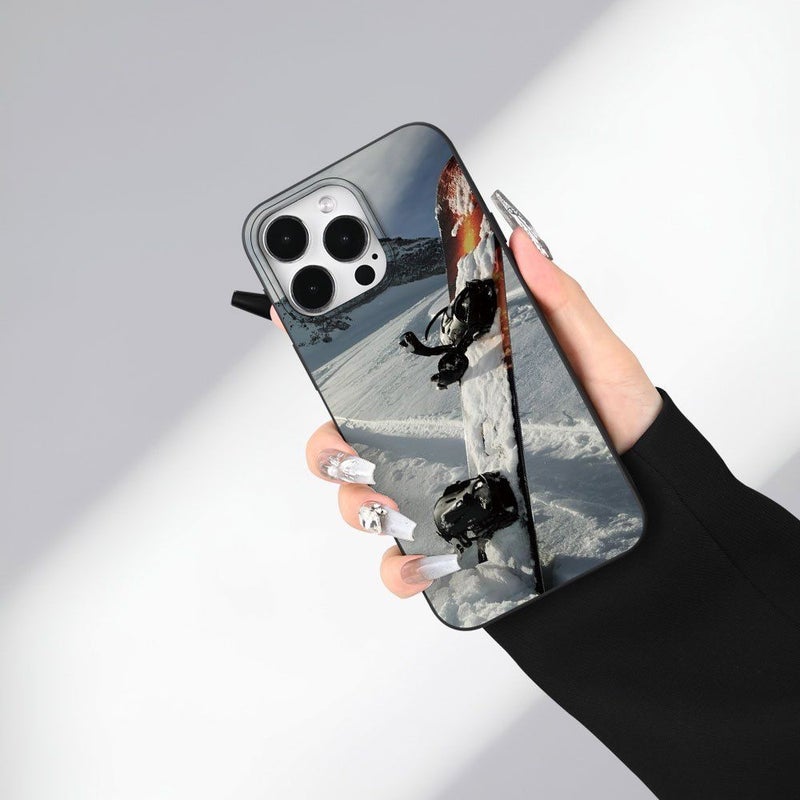 هاتف ملون 1 من مزيج الألوان لجهاز iPhone 14، غطاء حماية مقاوم للخدوش وعصري وبسيط - Image 2