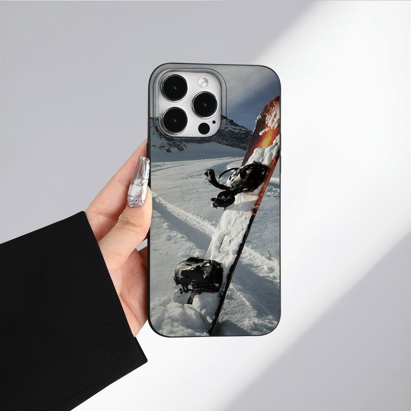 هاتف ملون 1 من مزيج الألوان لجهاز iPhone 14، غطاء حماية مقاوم للخدوش وعصري وبسيط - Image 5