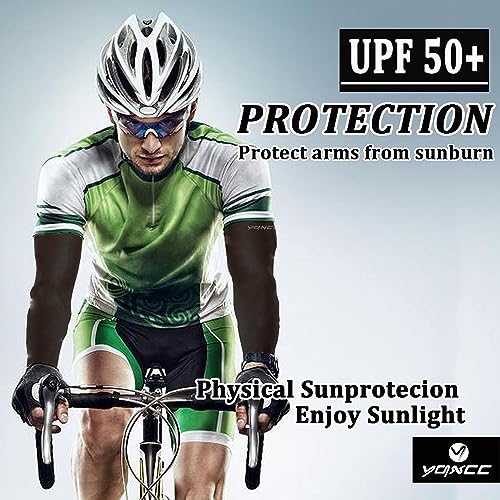 YQXCC 6 Pairs Arm Sleeves for Men Women | UPF 50 Cooling UV Sun Protection | Sports Compression Sleeves - Image 3