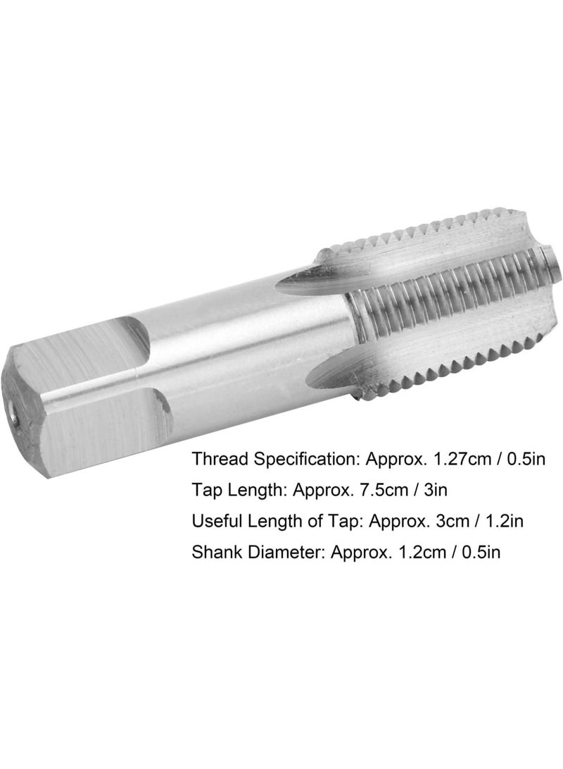 GGOOT Thread PT Pipe Tap Set, HSS ZG 1/2‑14 Hardware Repair Manual Tools, Screwdriver Repair Tool for Assorted Plumbers Mechanics DIY Cutting Tools - Image 5