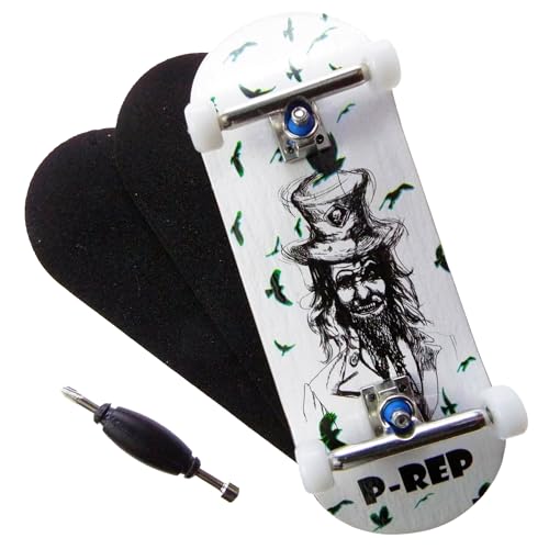 PREP V2 Performance Complete Wooden Fingerboard 34mm Unlucky - Image 1