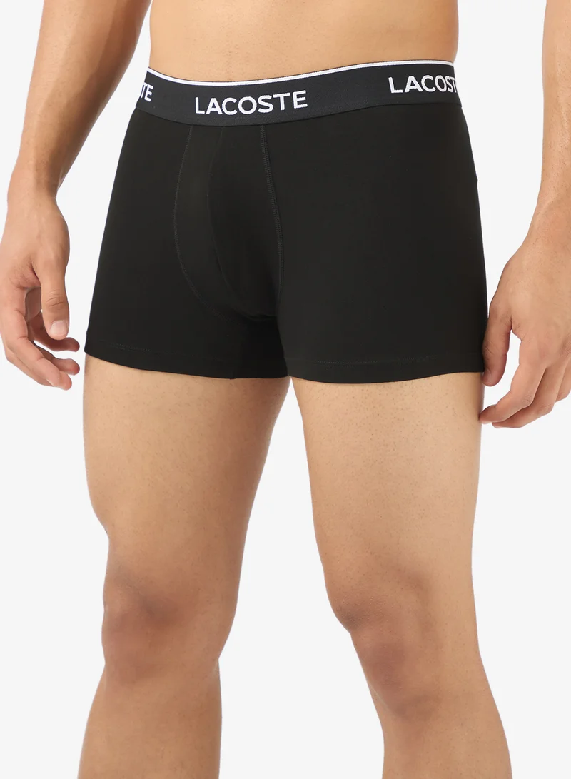 لاكوست ثلاث عبوات سراويل داخلية مطبوعة قابلة للتمدد