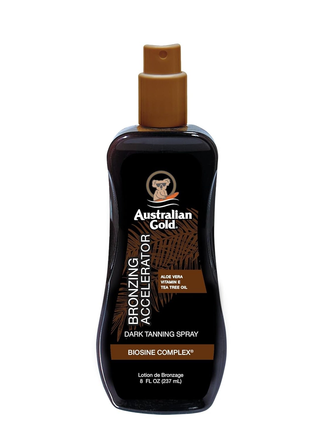 Australian Gold - Australian Gold Dark Tanning Accelerator Spray Gel With Bronzer  8 Fl Oz Multicolor AGCB175Packaging May Vary - Image 1