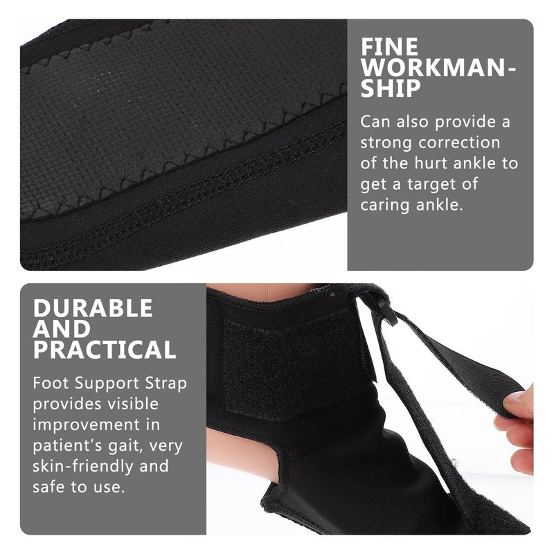 Plantar Fasciitis Night Splint Support Strap Breathable Anti Slip Foot Wrap Size S - Image 4