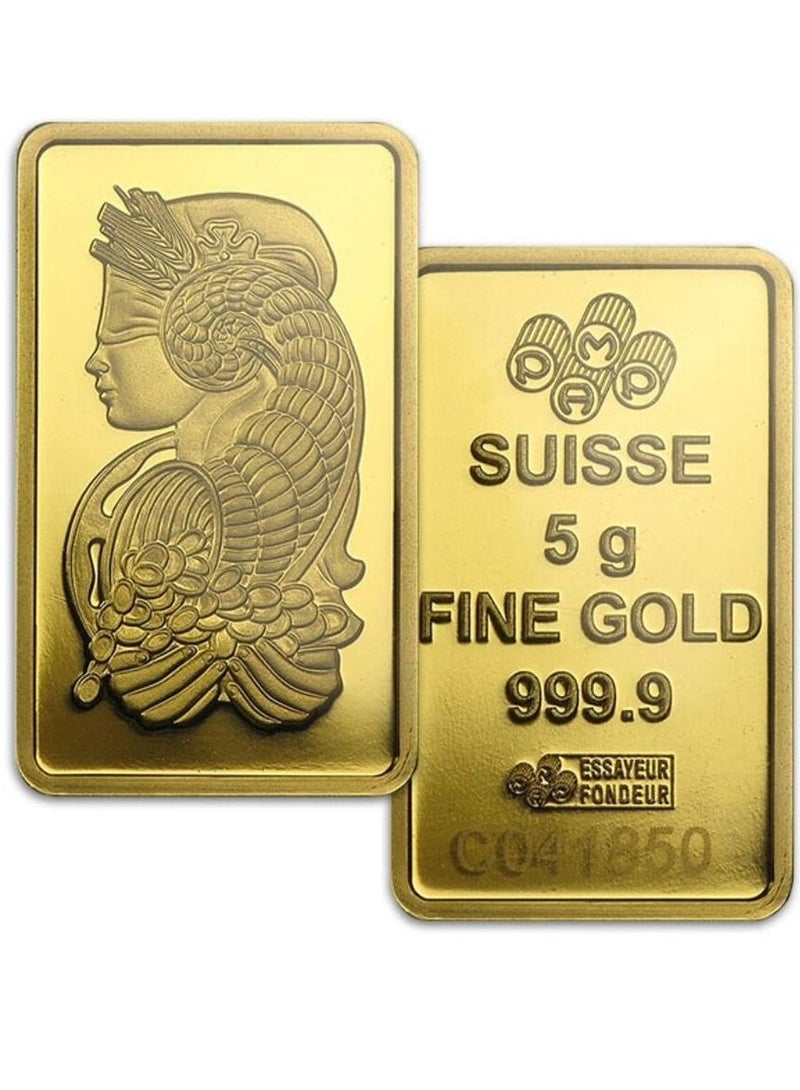 بامب سويس سبيكة 24 كارات (999.9) - 5 جم ذهب - Image 3