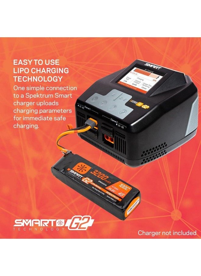 SPEKTRUM - 7.4V 5000Mah 2S 50C Smart Lipo G2 Hard Case: Ic3 Spmx52S50H3 - Image 1