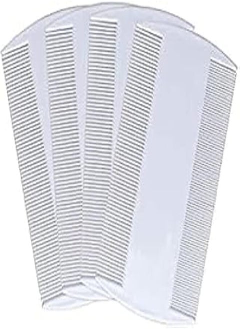 6PCS Durable Double Sided Nit Comb Lice Dectection Comb Head Treatment (assorted color)