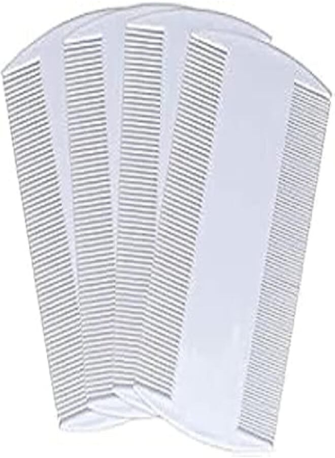 Generic - 6PCS Durable Double Sided Nit Comb Lice Dectection Comb Head Treatment (assorted color) - Image 1