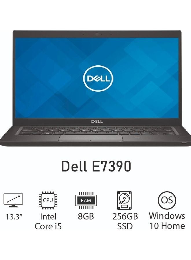 DELL Refurbished - Latitude E7390 With 13.3-Inch Touchscreen FHD Display,Intel Core i5 8350U Processor/8GB RAM/256GB SSD/Intel UHD Graphics English Black - Image 2