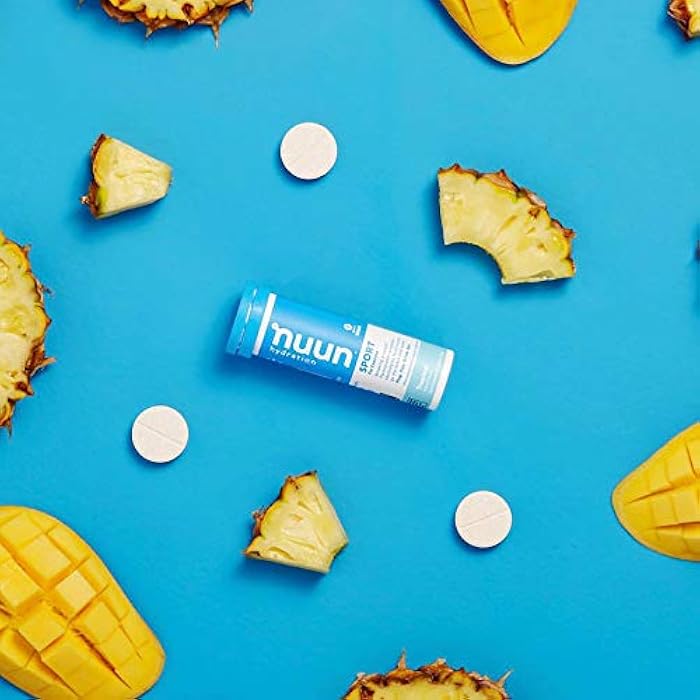 Nuun Active: Tropical Fruit Electrolyte Enhanced Drink Tabs (3 Tubes of 10 Tabs) - Image 3