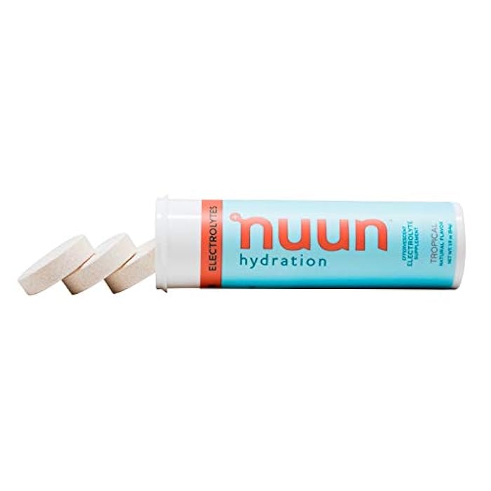 Nuun Active: Tropical Fruit Electrolyte Enhanced Drink Tabs (3 Tubes of 10 Tabs) - Image 5
