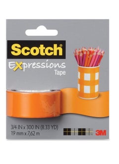 Scotch  Scotch Expressions Magic Tape Removable Tape - Orange  - Image 1